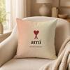 Fashion A‑AAAMIPARISSS Cushion Cover Double-Sided Printed Pillow Cover Hypoallergenic Dust-Mite Proof