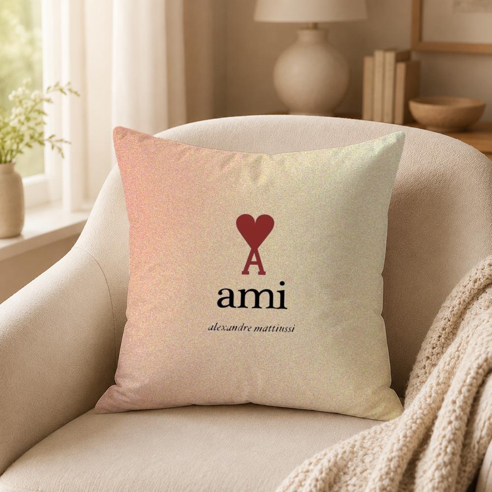 Fashion A‑AAAMIPARISSS Cushion Cover Double-Sided Printed Pillow Cover Hypoallergenic Dust-Mite Proof