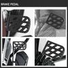 Motorcycle Brake Pedal Cover MX Style for Harley 1980-2024 Touring Road King Electra Glide 1986-2017 FL Softail Fat Boy Heritage 2012-2016 Dyna FLD