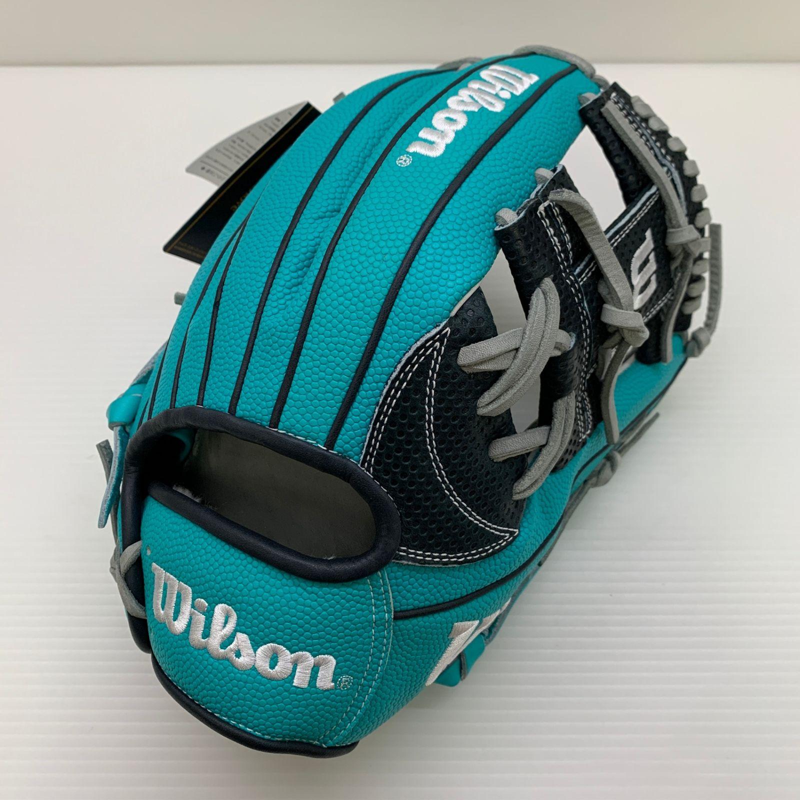 Used Wilson Wannabe Hero WBW103786 Softball Adult General Infielder Glove Right Throwing Tagged Baseball 8883