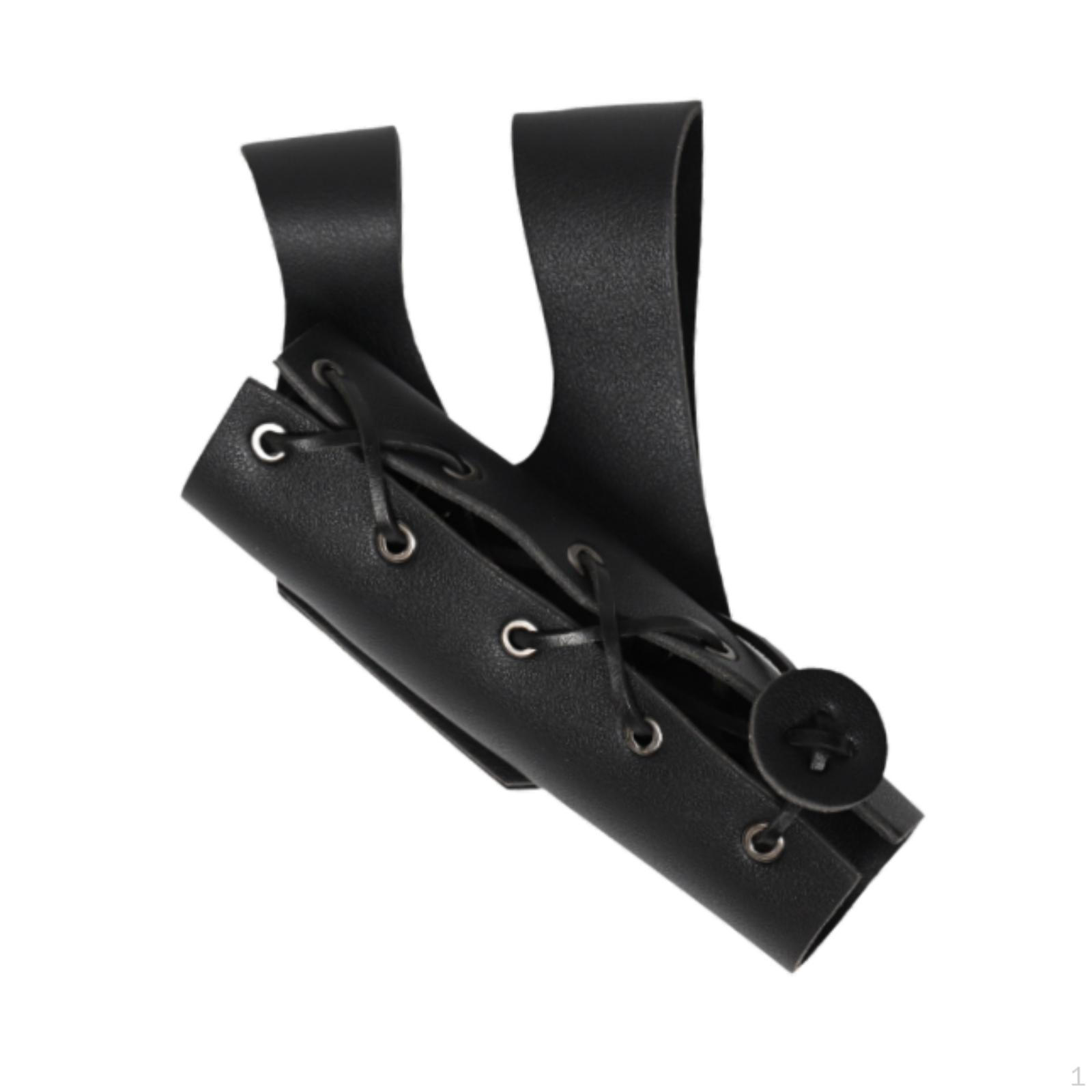 

Ножны для меча на поясе средневековый рыцарь-косплей держатель для сабли из искусственной кожи для ролевых игр на Хэллоуин чёрный