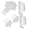 5Pcs/Set Chassis Armor Protective Plate Aluminium Alloy Guard Fit for TRAXXAS/TRX?4/TRX4 RC Car