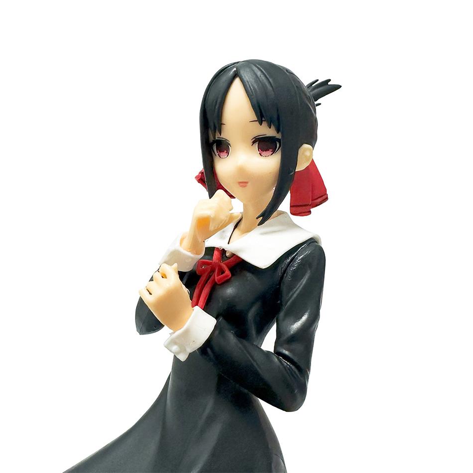 18cm Anime Figure Love is War Fujiwara Chika Shinomiya Kaguya Kawaii Girl Action Figure Collectible Model Doll Toy Gift