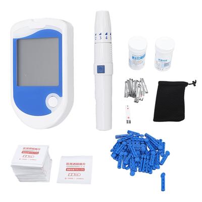 Blood Glucose Monitor Kit Large Display 50 Strips 50 Lancets Blood Sugar Test Kit with Lancing