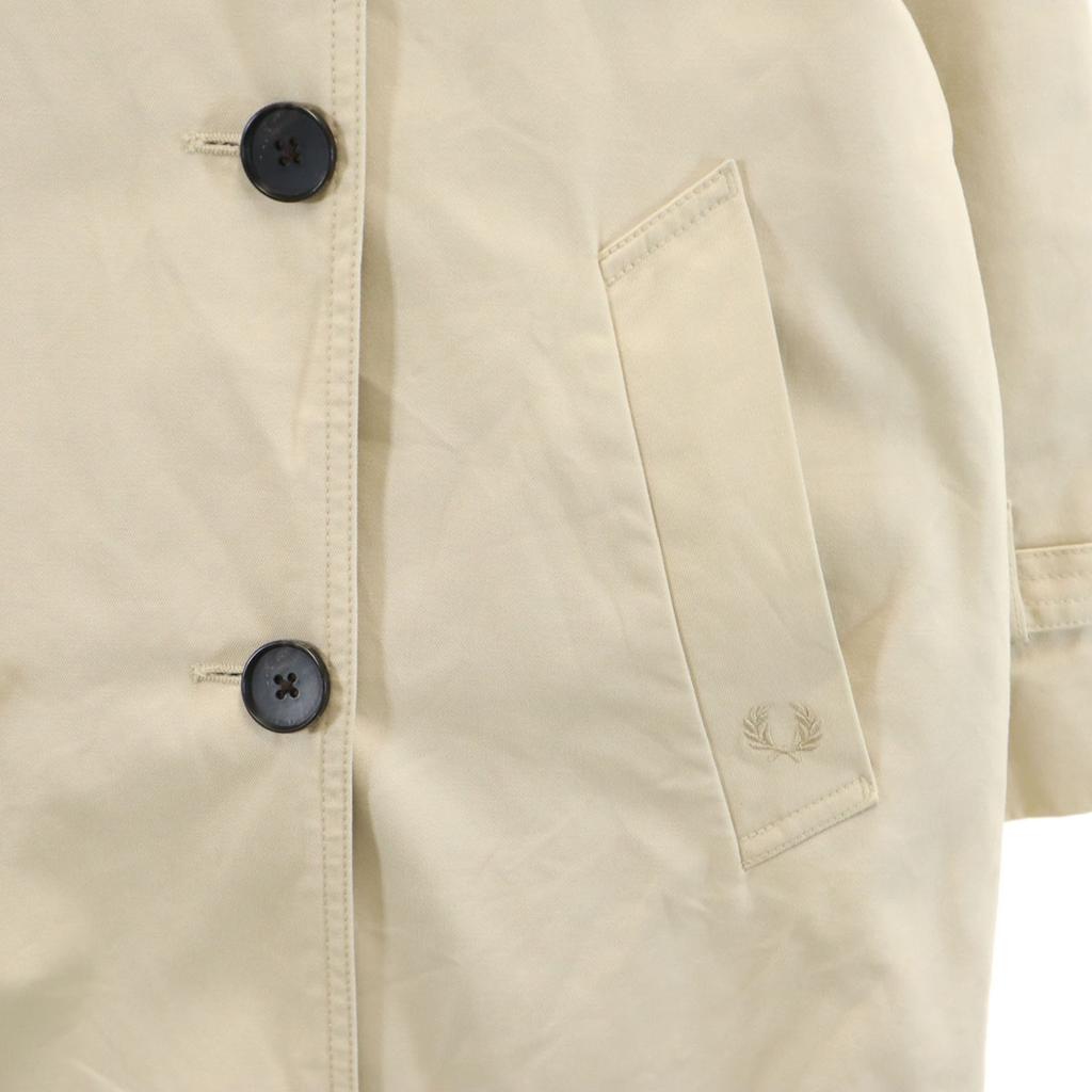 FRED PERRY trench coat 8 beige Women Used