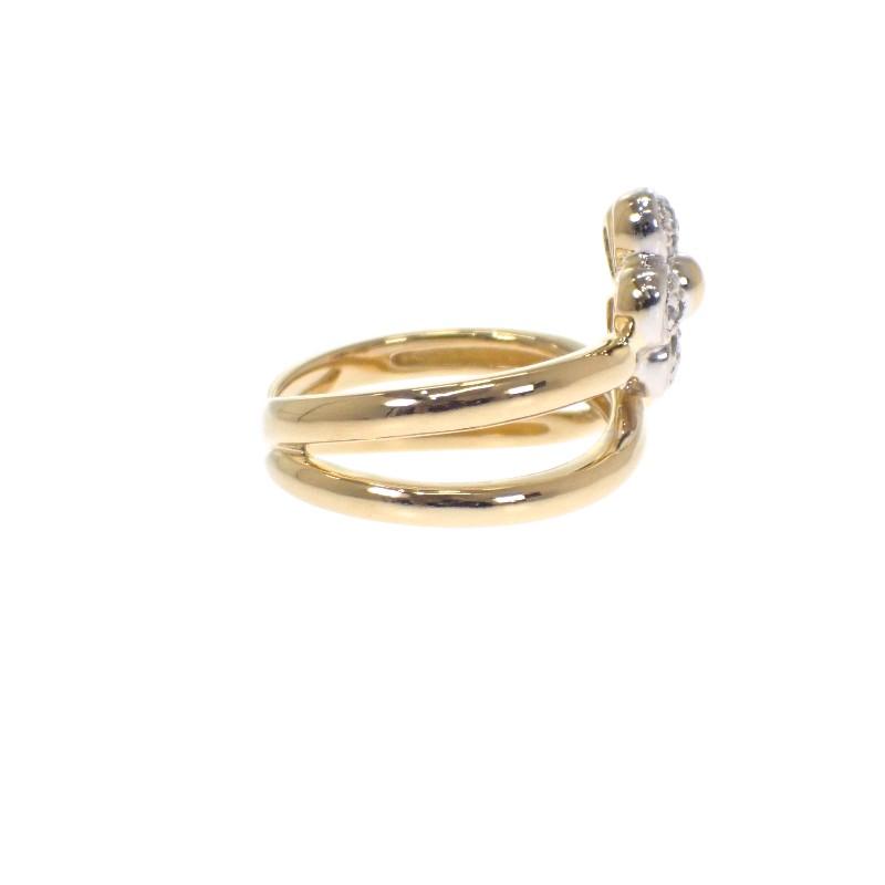 Ponte Vecchio  #10(JP Size) ring K18 yellow gold/K18 white gold Women