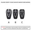 Leather Car Remote Key Case Cover Shell Protector Fob For Changan UNIT UNIK CS35PLUS CS55 PLUS CS75 PLUS Oshan X7 X5 Accessories