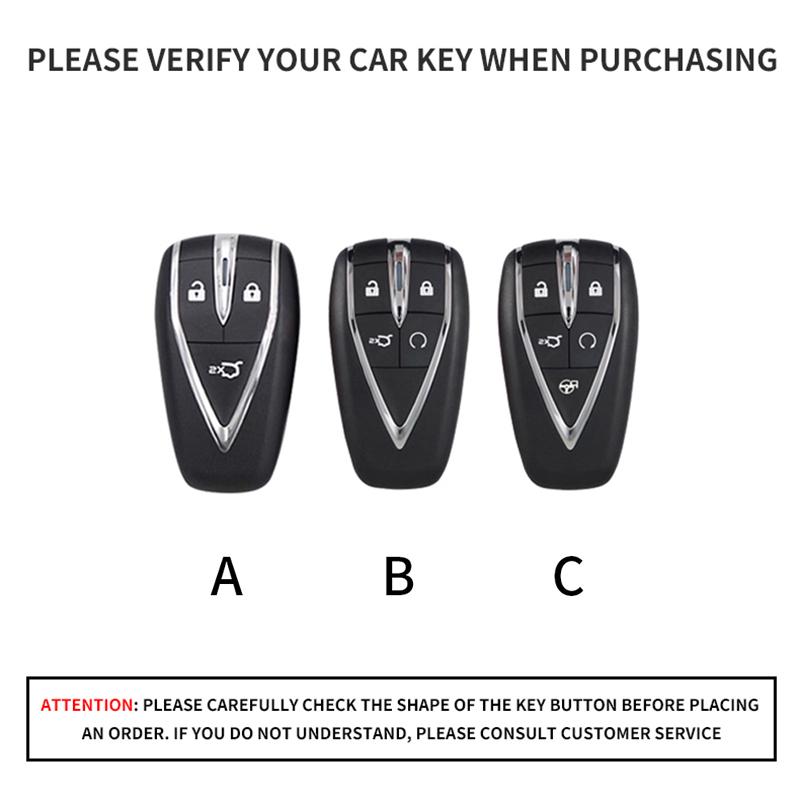 Leather Car Remote Key Case Cover Shell Protector Fob For Changan UNIT UNIK CS35PLUS CS55 PLUS CS75 PLUS Oshan X7 X5 Accessories