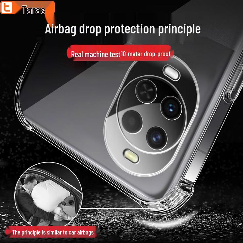 Huawei Nova 15 Transparent Airbag TPU Phone Case