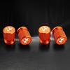4Pcs Aluminum Car Wheel Tire Valve Caps Tyre Rim Stem Covers Airdust Waterproof For BMW M Performance Logo 1 3 5 Series X1 X3 X5 gjvc84