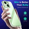 Shockproof Clear Silicone Soft TPU Case For iPhone 15 14 13 12 11 Pro Max 16 Plus Mini 17 Air Full Back Cover Shell Fundas