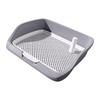Dog Litter Tray Hygienic Pet Training Mat Detachable Cleaning Grid PP Material Suitable for