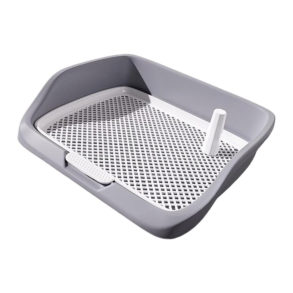 Dog Litter Tray Hygienic Pet Training Mat Detachable Cleaning Grid PP Material Suitable for