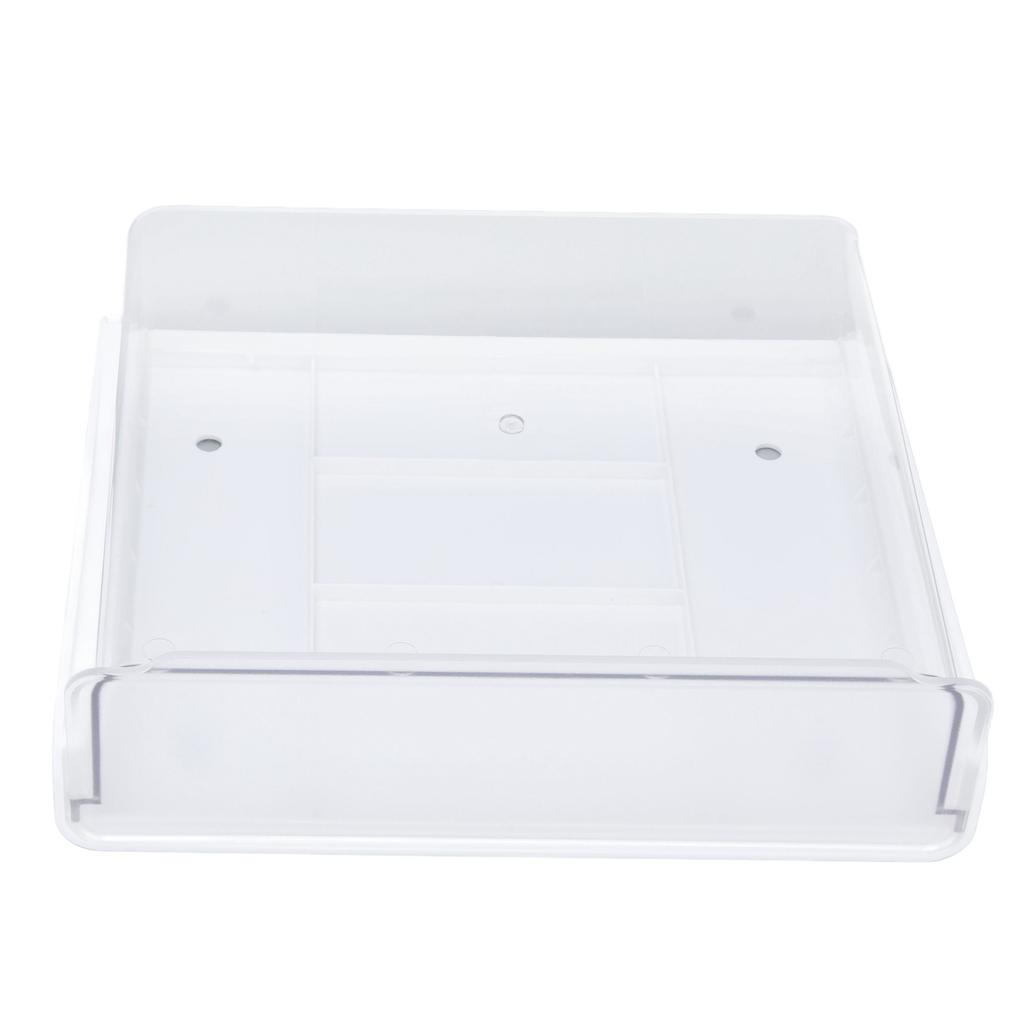 Acrylic Drawer Storage Concealed Acrylic Drawer Storage Holder with 3 Pastes for Home OfficeL