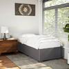 VidaXL Bed Frames Without Mattress Grey 100x200 Cm Faux Leather 3284546