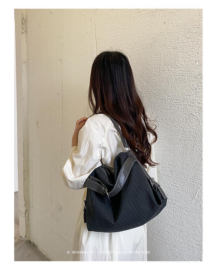 2026 New Arrival Retro Tote: High-End Fashion Simple Casual Crossbody Shoulder Bag for Women