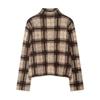 European and American Style, Wholesale Women's Clothing, Fashionable and Versatile Temperament, Cross-border Color-rubbing Effect Plaid