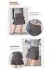 2025 Sweet Bow High-Waisted A-line Slimming Skirt-Pants for Long Legs
