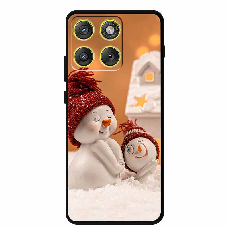 Christmas Phone Cases For Motorola Edge 70 5G Case Silicone Soft Back Cover Christmas Tree for Moto X70 Air 5G Edge70 Back Cover