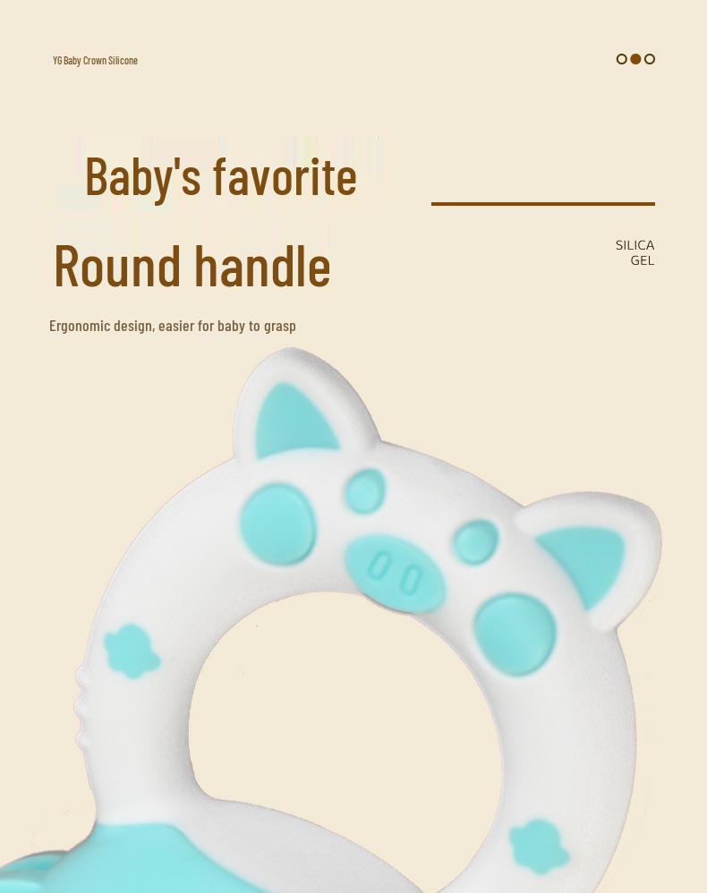 Silicone Baby Fruit & Veggie Teether Pacifier Feeder