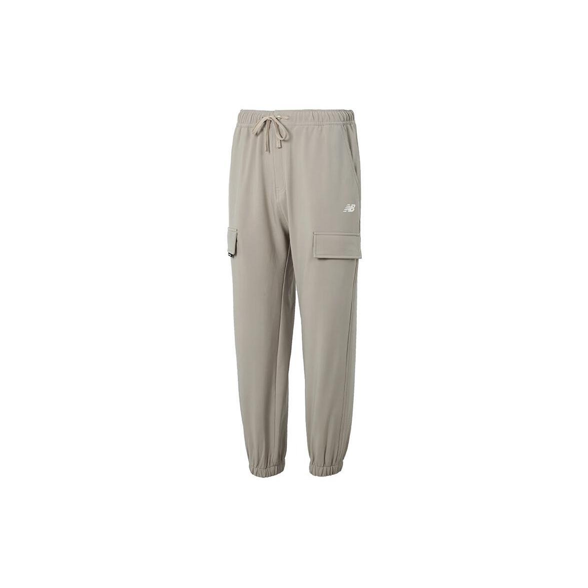 New Balance Knitted Sweatpants Men s Light Khaki Moderate AMP34315-SOT XL