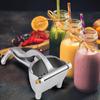Manual Lemon Juicer, Manual Squeeze Juice Hand Press Juicer With Fine Filter for Nuts, Lemon Lime, Pomegranates, Watermelon, Orange Juicer Silver