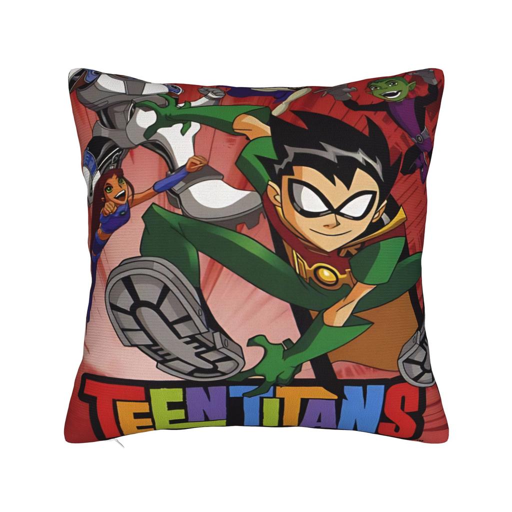 Teen Titans Go Beast Boy Μαξιλαροθήκες Είδη Πώλησης Εκτυπωμένο Κάλυμμα Μαξιλαριού Διακόσμηση Κάλυμμα Μαξιλαριού Καναπέ Πολλαπλών Μεγεθών