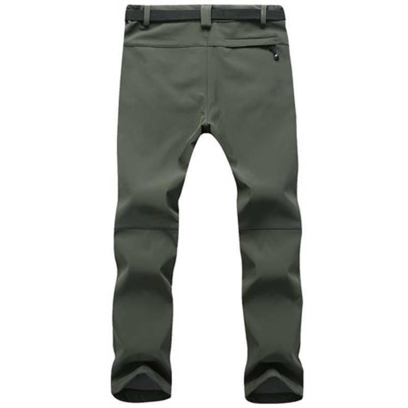Comprar Otoño Soft Shell Carrito Pantalones de los Hombres pantalones de  Chándal, Pantalón Impermeable Forrado de Felpa Fondos Reflectantes de Luz  de la Noche de Invierno de los Hombres de Pantalón \\