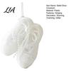 Atmosphere Creating Holiday Ornaments Glitter Ballet Shoes Christmas Ornament, Plastic Dancing Tree Hanging Home Party Decoration with Bow