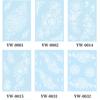 6 Sets Glow In The Dark Lace Temporary Tattoos Waterproof Fake Tattoo for Festival Party Henna Style Arm Leg Decoration