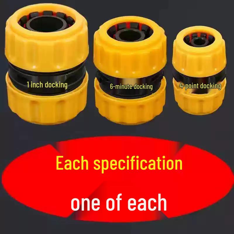 Multifunctional Hose Fitting: Quick Conversion Water Pipe Connector (1/2, 3/4, 1-Inch)