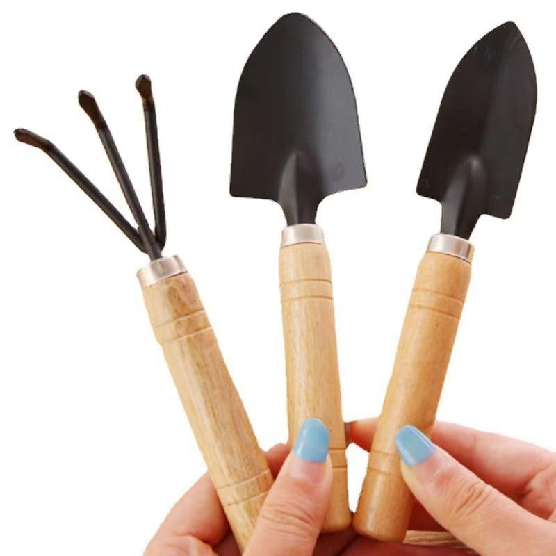 Vegetable Planting Artifact Manganese Steel Small Shovel Flower Planting Tool Outdoor Digging Soil Planting Flowers Digging Wild Vegetables Iron Shove