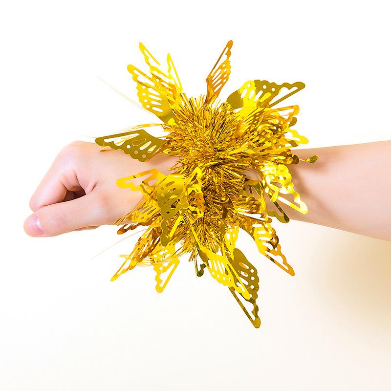 June 1st Cheerleading Wrist Flowers for Kindergarten Dance and Sports Events