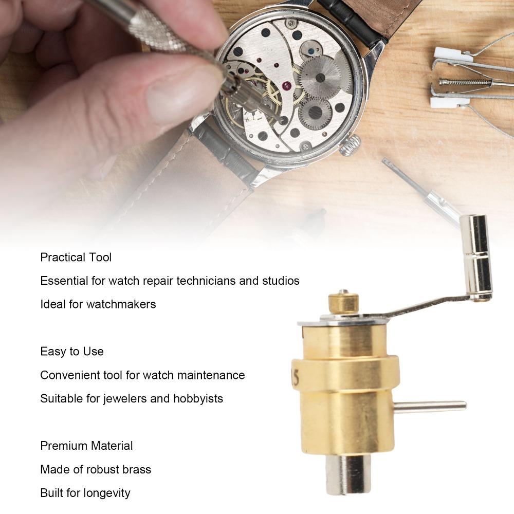 Brass Watch Mainspring Winder Different Specifications Brass Mainspring Tool for Jewelers