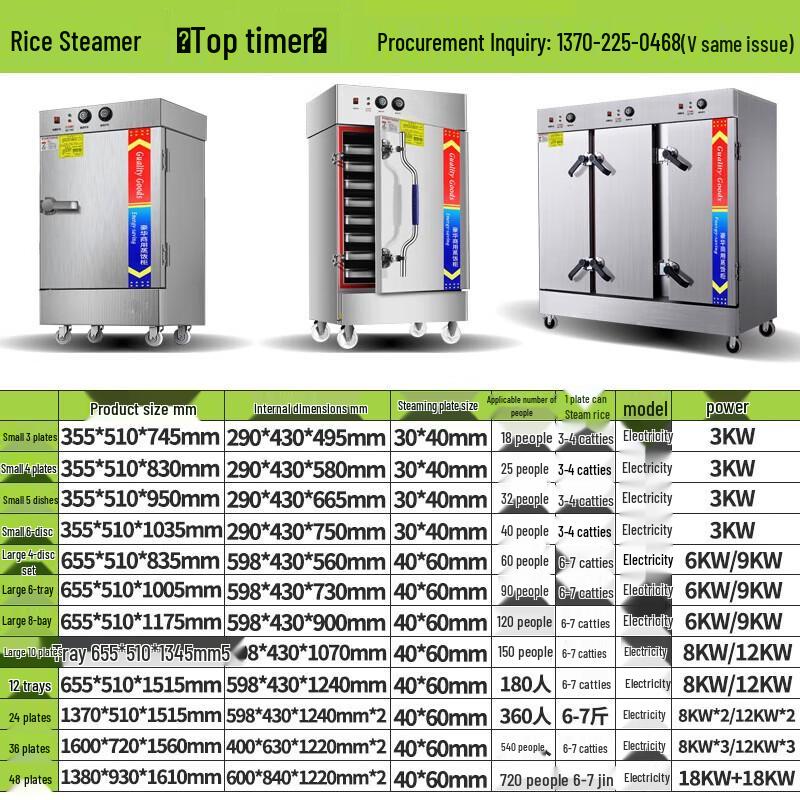 YUELU Commercial Electric Food Steamer