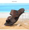 Men Wearing Flip-flops In Summer Are Casual, Simple and Versatile, with Flip-flops and Anti-slip Beach Sports Sandals