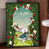 Disney diamond painting full drill 5D White Rabbit Alice in Wonderland art home decor creative handicrafts