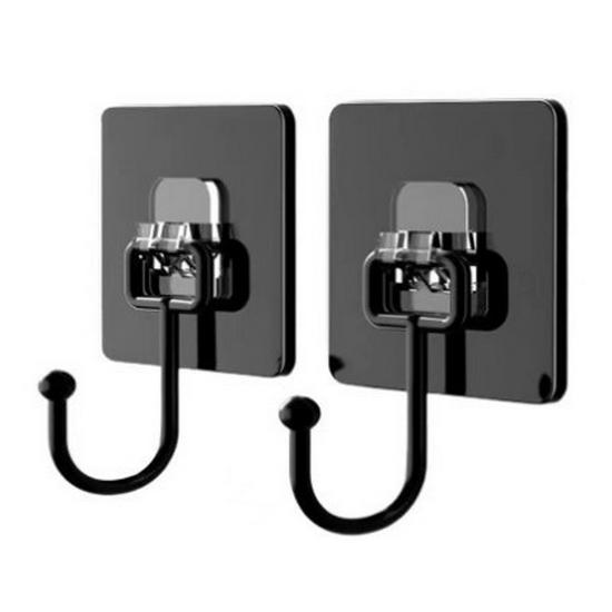 Punch-Free Transparent Adhesive Wall Hook - Strong Load-Bearing for Bathroom & Kitchen