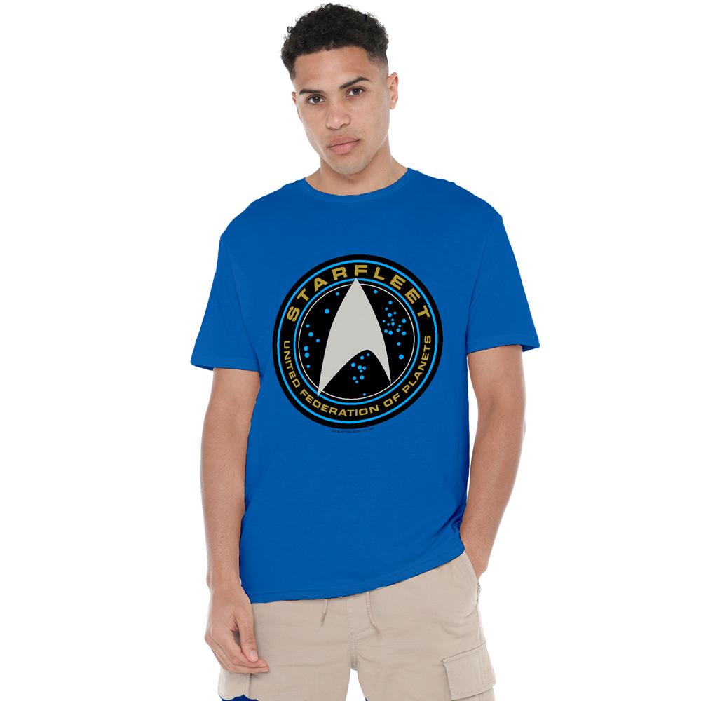Star Trek Beyond Mens Starfleet Patch T-Shirt