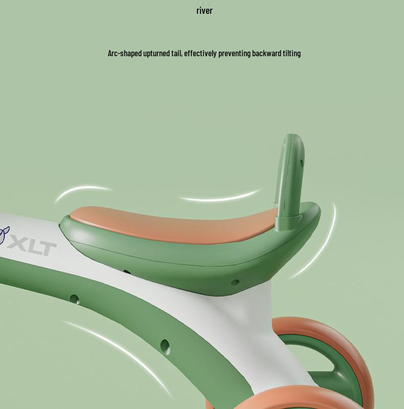 Kid's Music-Enabled Tricycle and Glider Stroller