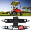 Golf Cart Front Inner Basket Foldable Golf Cart Front with Insulated Cup No-Drilling Dash Tray Organizer for Club Car Electric Carts