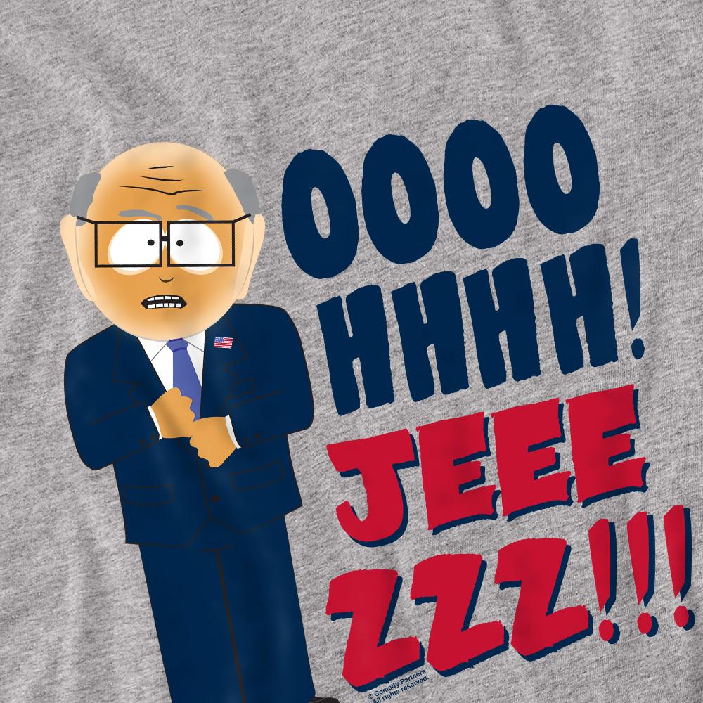 South Park Unisex Adult Oh Jeez T-Shirt