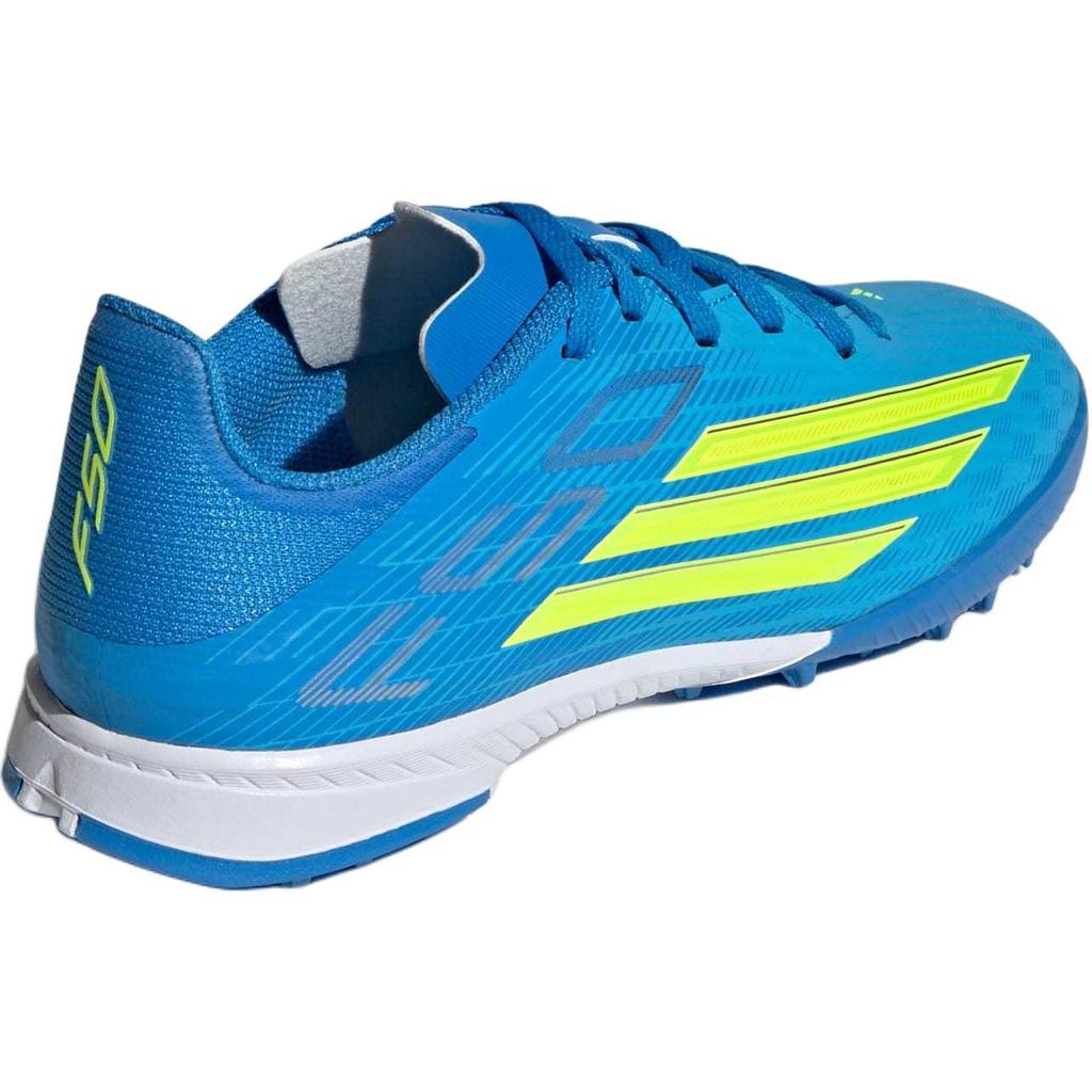 adidas F50 Liga Wygodne Oddychające Wsparcie Wysokie Buty Piłkarskie Trampki Dziecięce Jasnoniebieskie JR9017