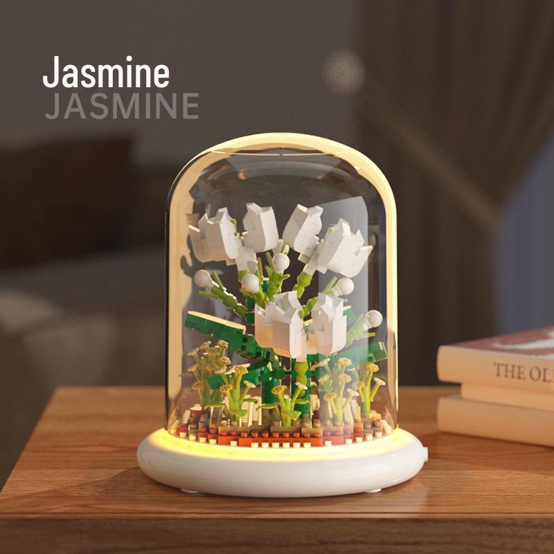 M1096 Jihui Sunflower Building Blocks - Compatible with Lego, Educational Toy for Kids, Ideal Gift for Boys and Girls