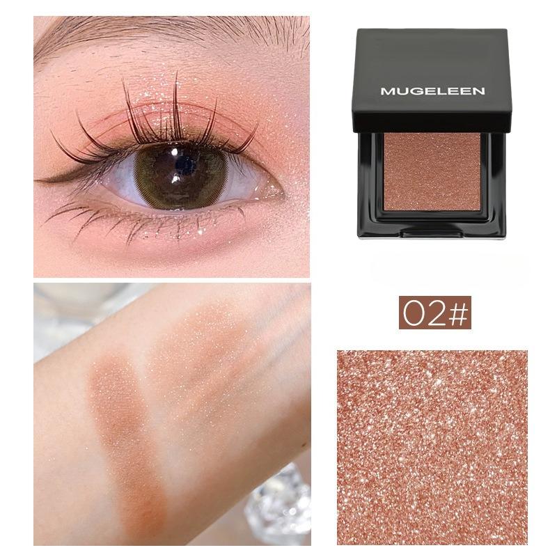 Spazio cowboy cosmico Evidenziatore Occhi Glitter Ombretto monocromatico Tavolozza Shimmer Satin Trucco Tavolozza Ombretto Kit evidenziazione