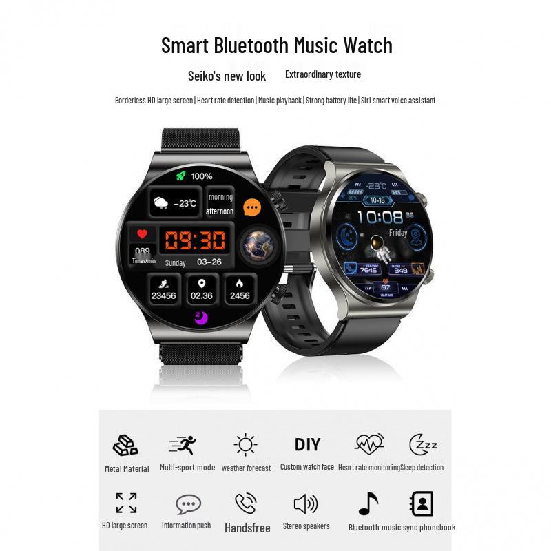 2025 Watch9 Smartwatch with Bluetooth Call and Multifunctional Health & Sports Features
