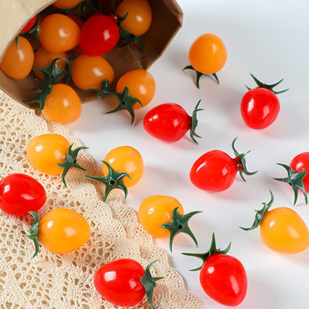 Kitchen Decoration Tabletop Fruit Props Home Kitchen Decor Artificial Realistic Appearance Versatile Decoration