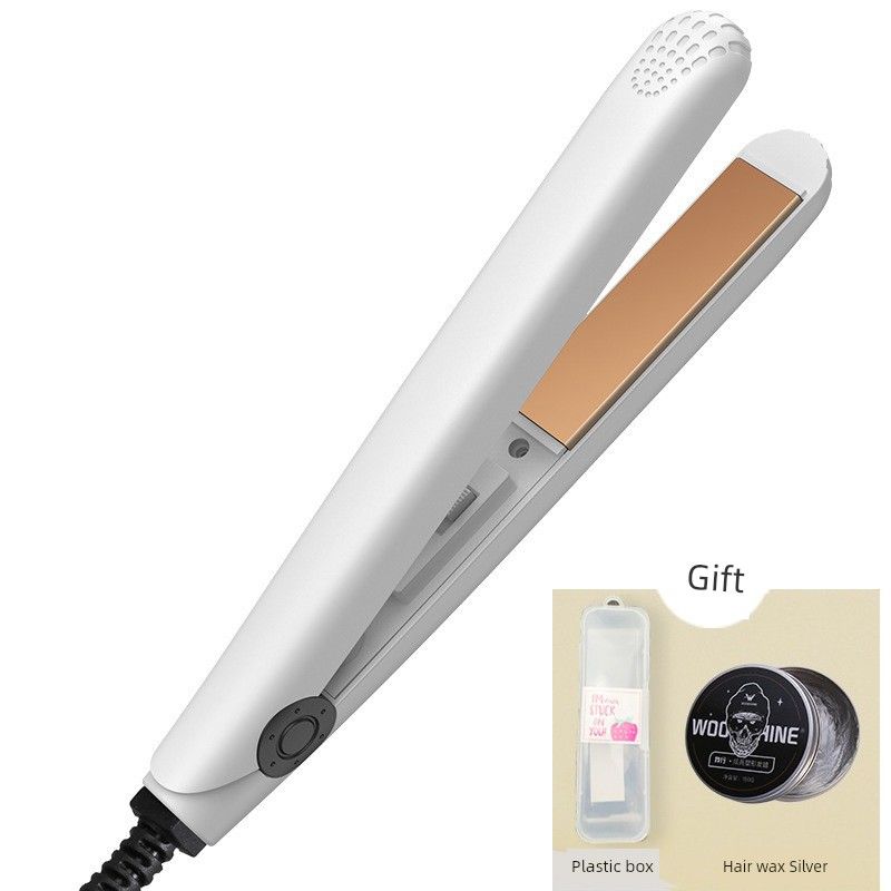 Hair Curler Men Special Hair Curler and Straightener Dual-Use Hair Straightener Fluffy Perm Handy Gadget Boys Mini Small Electric Hair Straightener