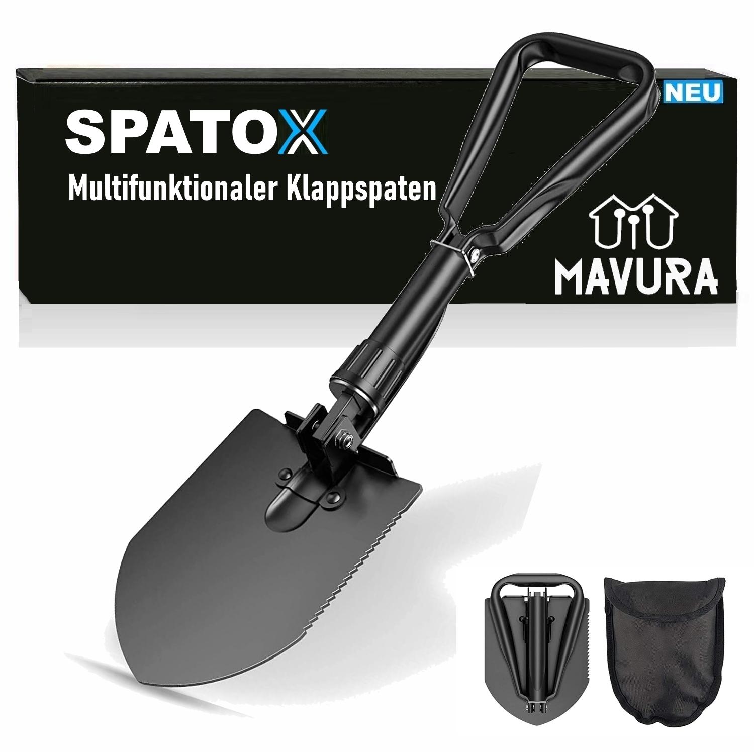 

SPATOX Klappspaten Mini Klappschaufel Hacke Camping Schaufel Spaten Säge Outdoor