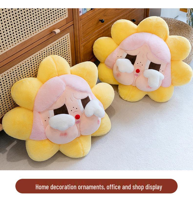 Sonnenblumenmädchen Plüschpuppe - Weiches Cartoon Stofftier & Geburtstagsgeschenk